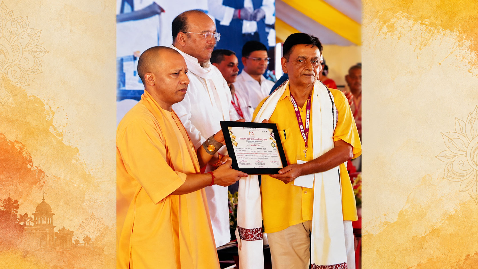 Felicitated by Hon’ble Chief Minister Shri Yogi Adityanath 